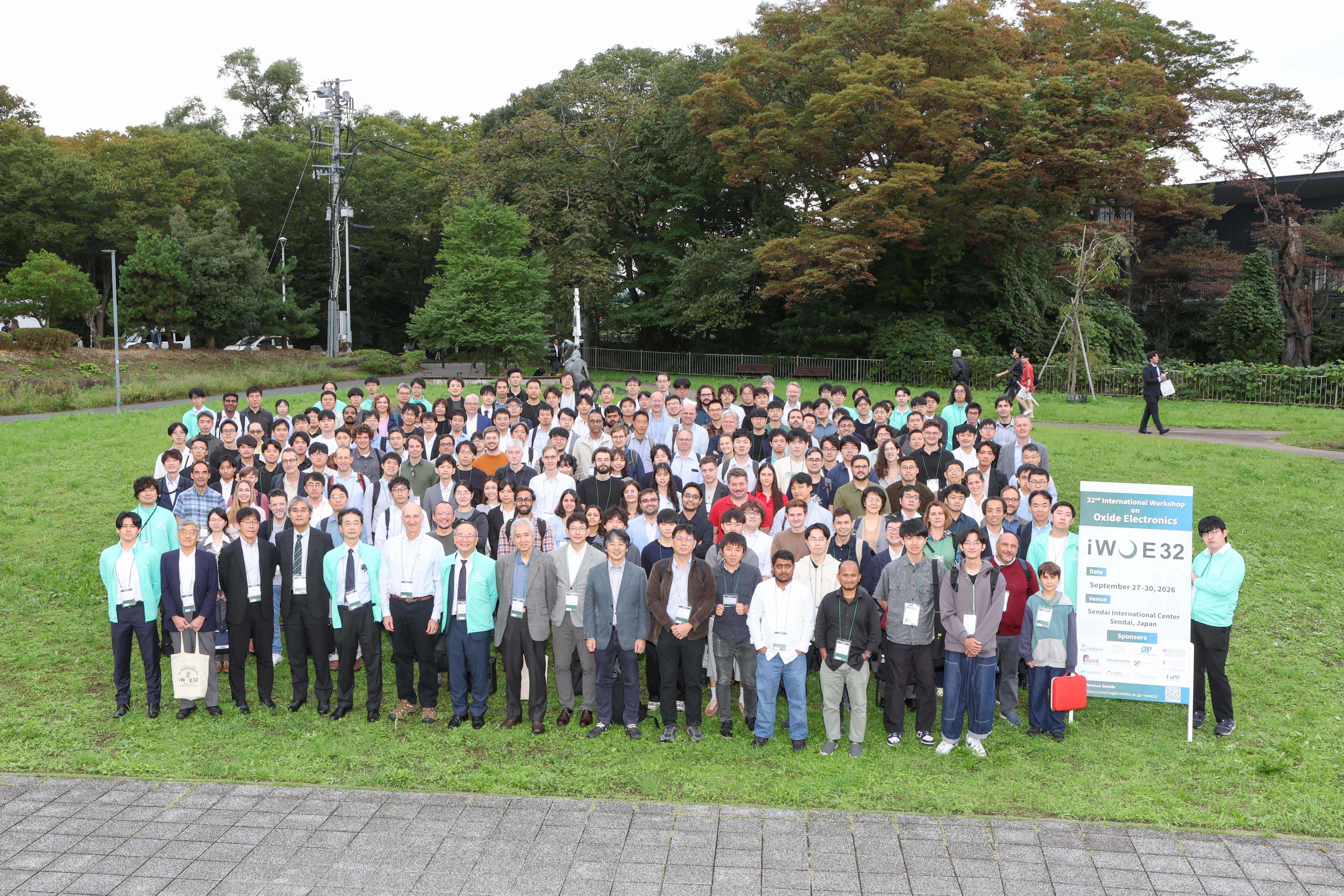 Group photo of iWOE32 participants